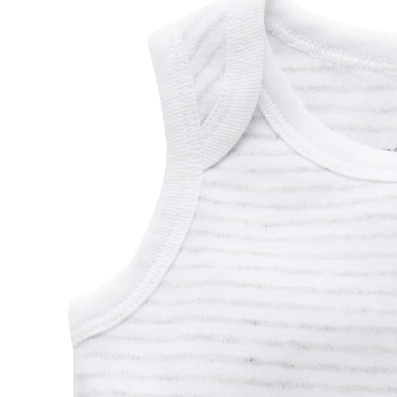 Purebaby 2 Pack Singlet Bodysuit image number 5